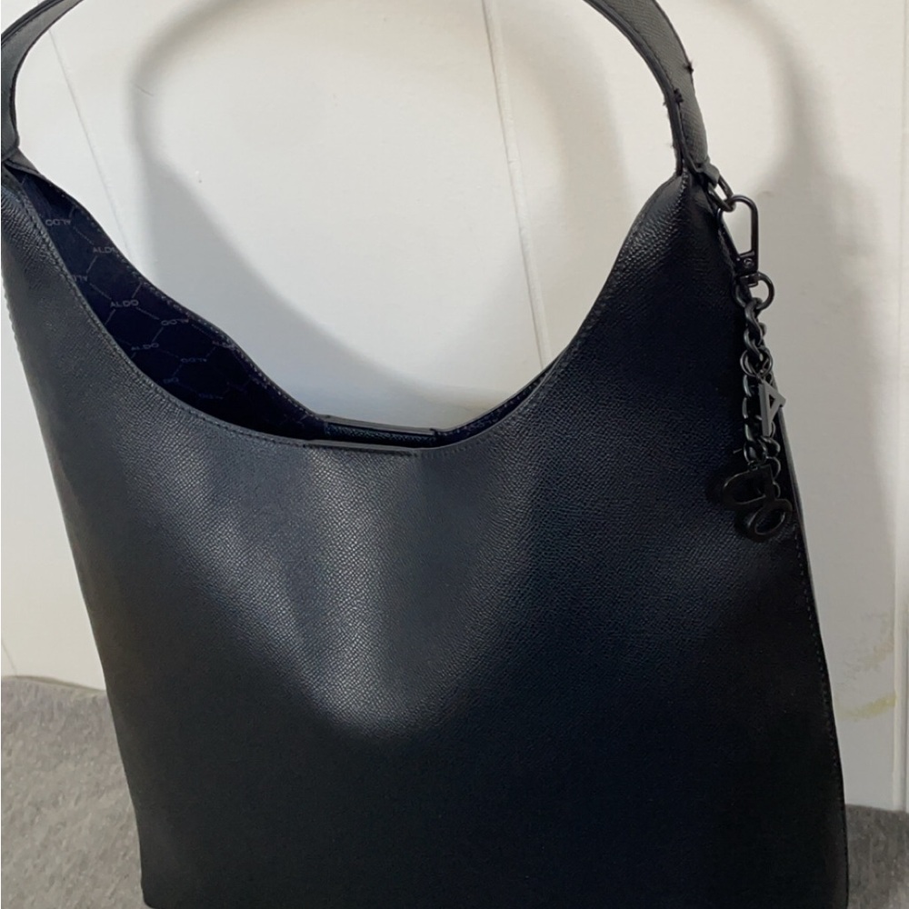 Aldo Black Hobo Bag